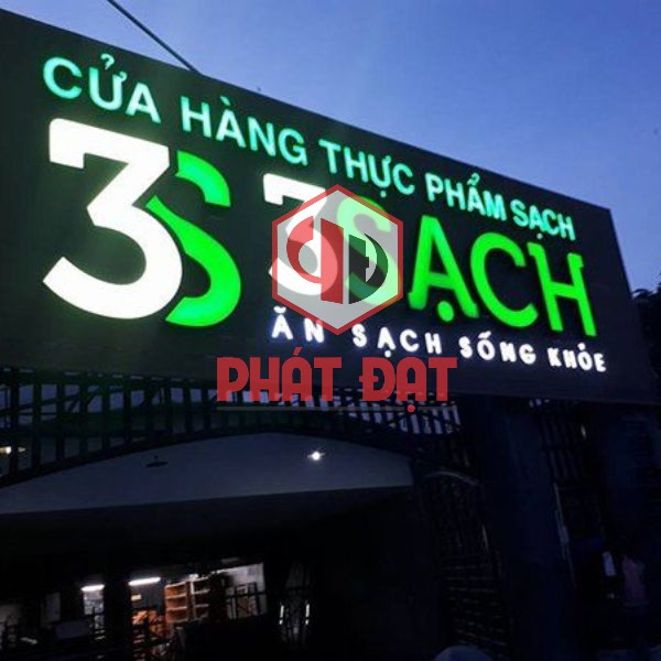 Làm chữ nhôm nổi có đèn LED là gì?