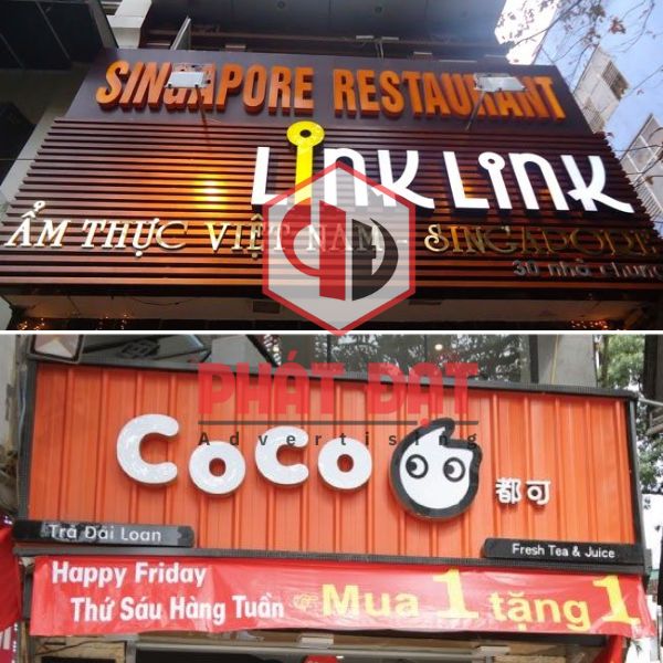 Lựa chọn vật liệu làm biển hiệu quảng cáo giá rẻ Quận 1 phù hợp với ngân sách và mục đích