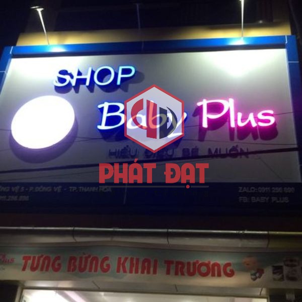 Những lưu ý khi làm chữ nhôm nổi có đèn LED