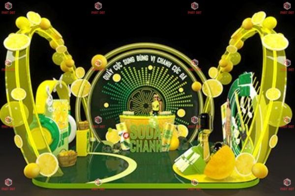 Bảng giá gia công booth sự kiện 30/4 1/5 mới nhất 2025