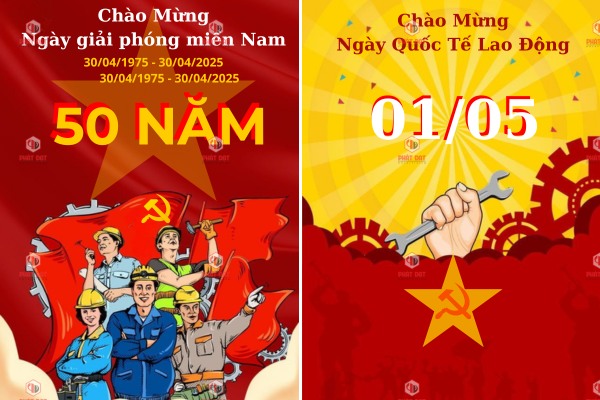 Mức độ thiết kế làm backdrop 30/4 1/5 giá rẻ