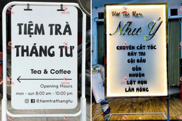 Thiết kế đơn giản, dễ đọc, truyền tải thông điệp rõ ràng