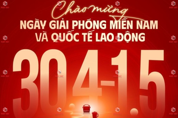 Tiết kiệm chi phí với làm backdrop 30/4 1/5 giá rẻ