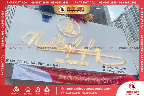 Lựa chọn kiểu biển hiệu quảng cáo phù hợp cho quán ăn, quán cà phê
