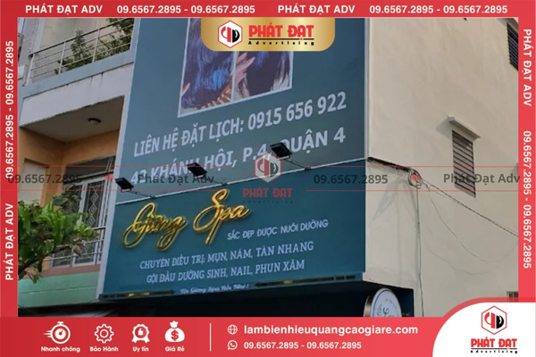 Lựa chọn kiểu làm biển hiệu quảng cáo phù hợp với cửa hàng thời trang