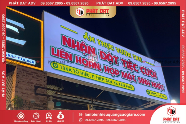 Lợi ích thực tế khi làm biển hiệu quảng cáo giá rẻ quận 10