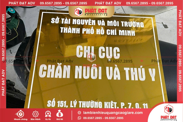 Những lỗi sai thường gặp khi làm biển hiệu Công ty và cách tránh